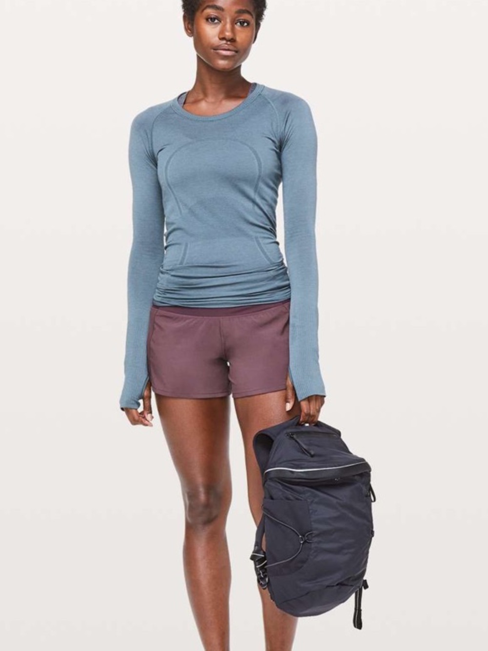 lululemon athletica Plum Athletic Shorts